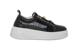 GIO PIU SNEAKER PIA 342B COMBI BLACK 